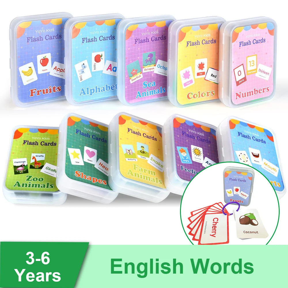 English Vocabulary Learning Flashcards